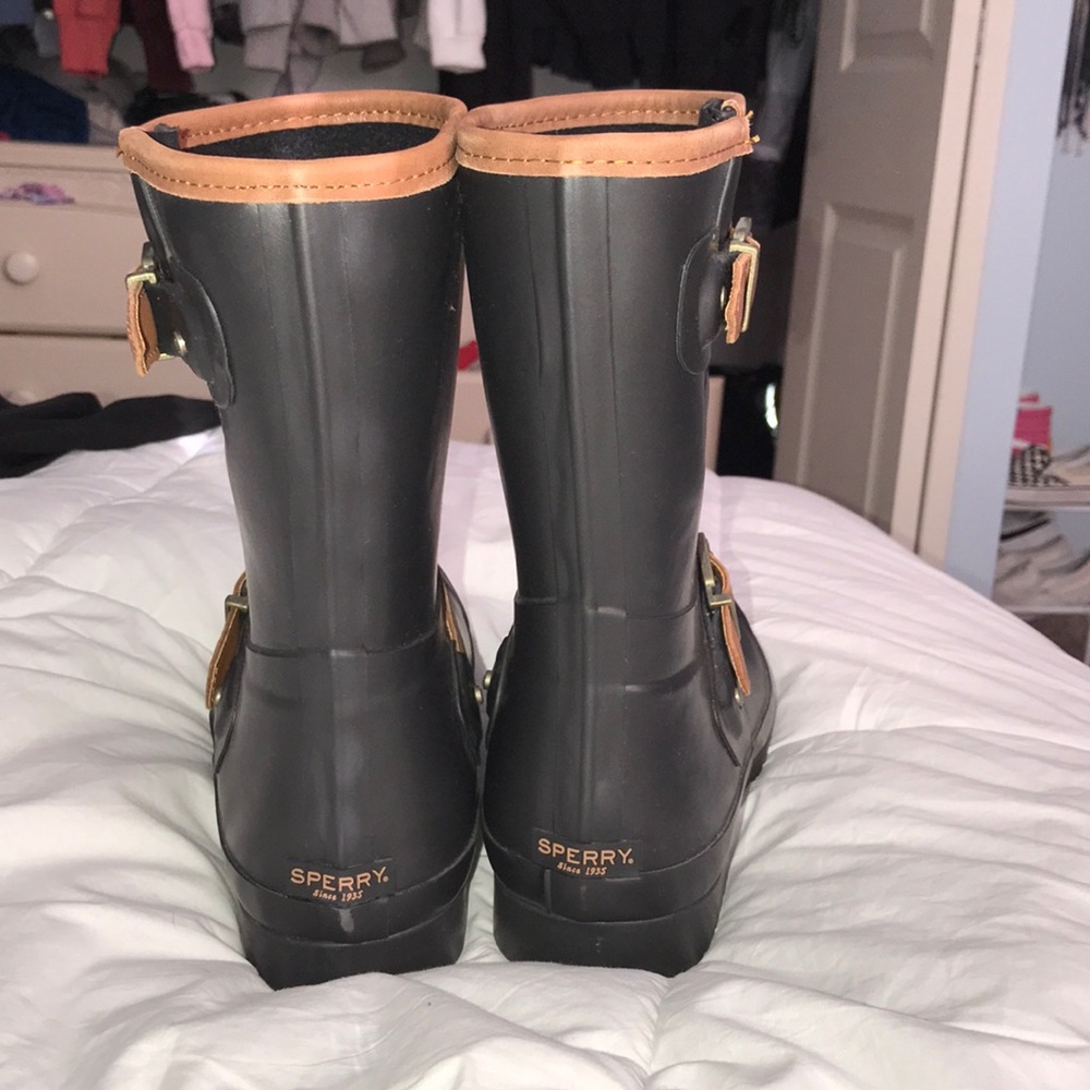 Never Used Sperry Rain Boots